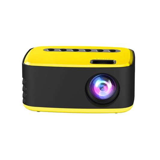 T20 320x240 400 Lumens Basic Version Portable Home Theater LED HD Digital Projector, Plug Type:UK Plug(Yellow) - LED Projector by buy2fix | Online Shopping UK | buy2fix