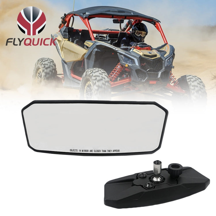 For Can-Am BRP UTV Maverick X3 UTV-39 Rear View Mirror Center Mirror - Convex Mirror & Accessories by buy2fix | Online Shopping UK | buy2fix