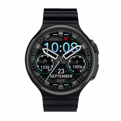 V3 Ultra Max 1.6 inch TFT Round Screen Smart Watch Supports Voice Calls/Blood Oxygen Monitoring(Black) - Smart Watches by buy2fix | Online Shopping UK | buy2fix