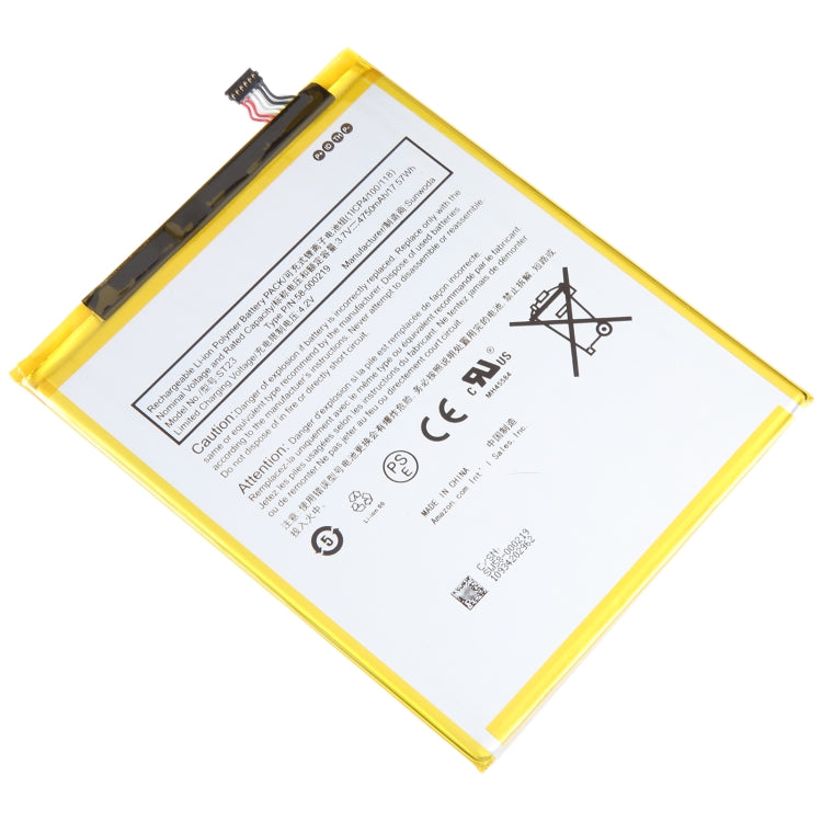 ST23 4750mAh Battery Replacement For Amazon Tablet Pad 58-000219 - Others by buy2fix | Online Shopping UK | buy2fix