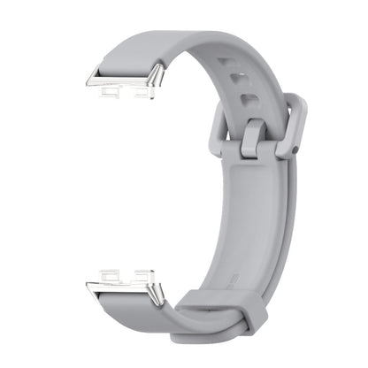 For Huawei Band 8 / 9 Mijobs Silicone Breathable Watch Band(Grey) - Watch Bands by MIJOBS | Online Shopping UK | buy2fix