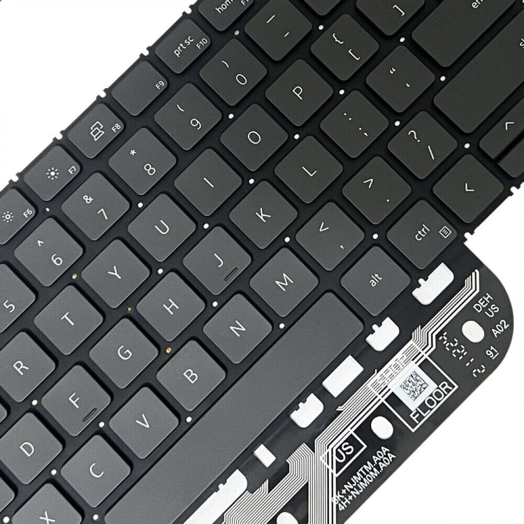 For Dell Inspiron 15-3511 3515 5510 7510 16-7610 US Version Backlight Laptop Keyboard(Black) - Dell Spare Parts by buy2fix | Online Shopping UK | buy2fix