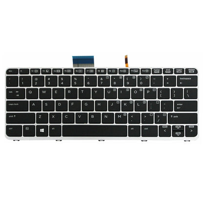 For HP Elitebook 1020 G1 US Version Laptop Backlight Keyboard - HP Spare Parts by buy2fix | Online Shopping UK | buy2fix