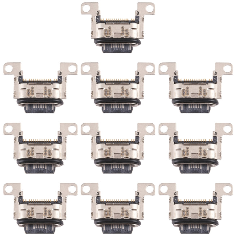 For Samsung Galaxy A53 5G SM-A536B 10 PCS Charging Port Connector - Single Tail Connector by buy2fix | Online Shopping UK | buy2fix