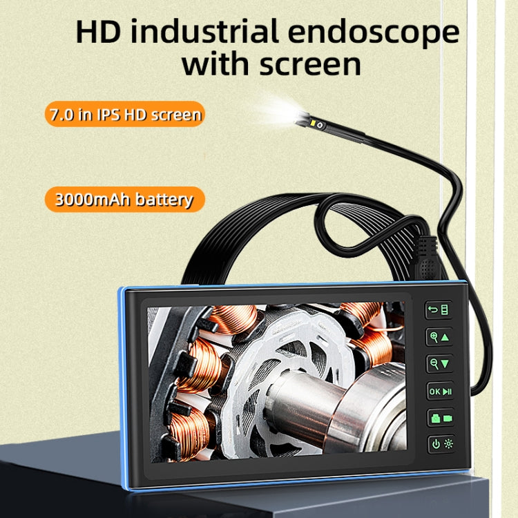 T23 7.9mm Dual Lenses 7 inch Screen Industrial Endoscope, Spec:3.5m Tube -  by buy2fix | Online Shopping UK | buy2fix