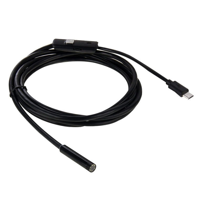 AN97 Waterproof Micro USB Endoscope Hard Tube Inspection Camera for Parts of OTG Function Android Mobile Phone, with 6 LEDs, Lens Diameter:7mm(Length: 10m) - Consumer Electronics by buy2fix | Online Shopping UK | buy2fix