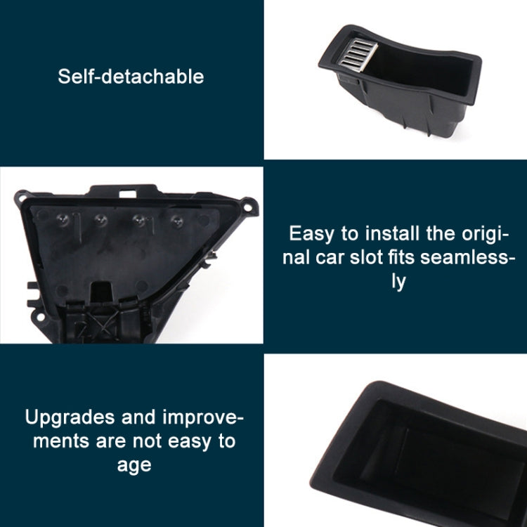 For BMW 7 Series G12 Car Rear Door Ashtray Cover Ashtray Assembly, Style:Ashtray Liner(Left Side) - Ashtrays by buy2fix | Online Shopping UK | buy2fix