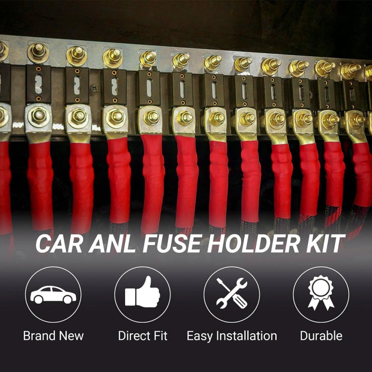 3 in 1 ANL Car Audio Modified Fuse Holder with 200A Fuse, Current:50A - Fuse by buy2fix | Online Shopping UK | buy2fix