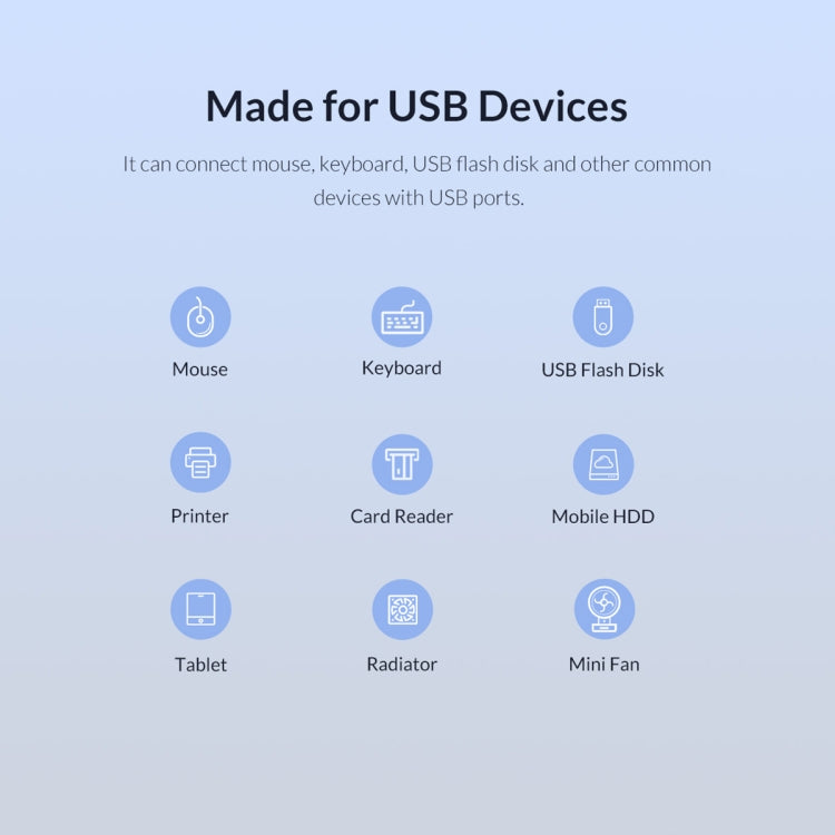 ORICO BT2U3-7AB-GY-BP 7 Ports USB 3.0 HUB with Individual Switches(AU Plug) - USB 3.0 HUB by ORICO | Online Shopping UK | buy2fix