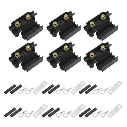 6 in 1 For Dual Battery Systems ANS Car Fuse Holder Fuse Box Kit, Current:80A - Fuse by buy2fix | Online Shopping UK | buy2fix