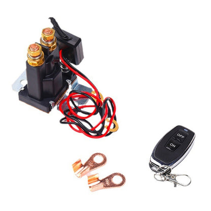 12V 500A Car Battery Remote Control Relay Rotary Switch Cut, Style:with 1 x Remote Control - Relays by buy2fix | Online Shopping UK | buy2fix