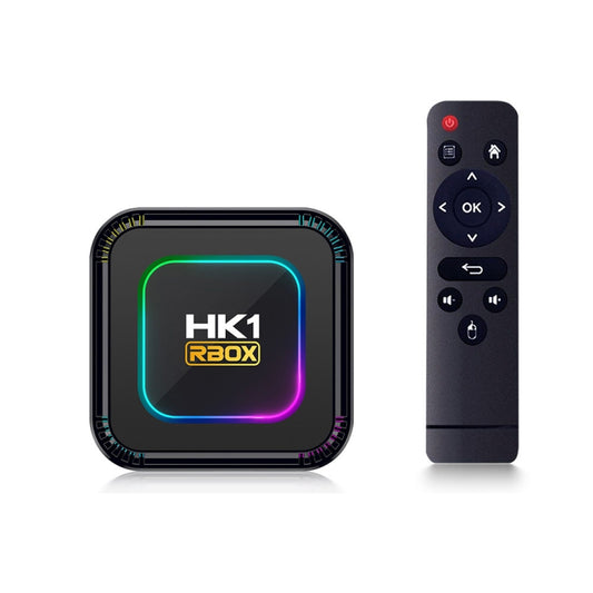 HK1 RBOX K8 8K Android 13.0 Smart TV Box with Remote Control, 2GB+16GB, RK3528 Quad-Core(UK Plug) - Others by buy2fix | Online Shopping UK | buy2fix