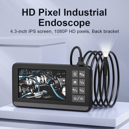 P005 8mm Single Lenses Industrial Pipeline Endoscope with 4.3 inch HD Screen, Spec:3m Tube -  by buy2fix | Online Shopping UK | buy2fix