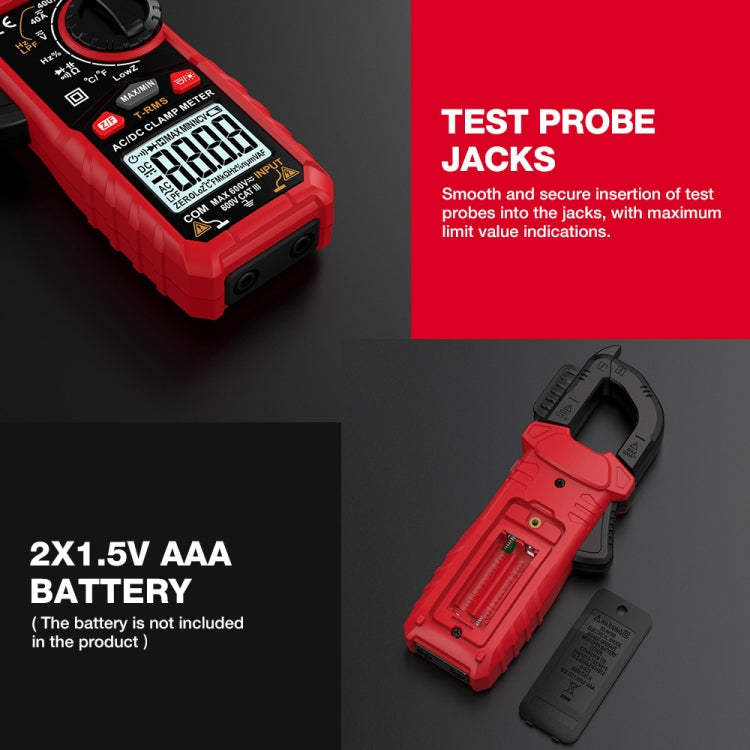 HABOTEST HT207D Multifunctional Digital Clamp Multimeter - Digital Multimeter by HABOTEST | Online Shopping UK | buy2fix