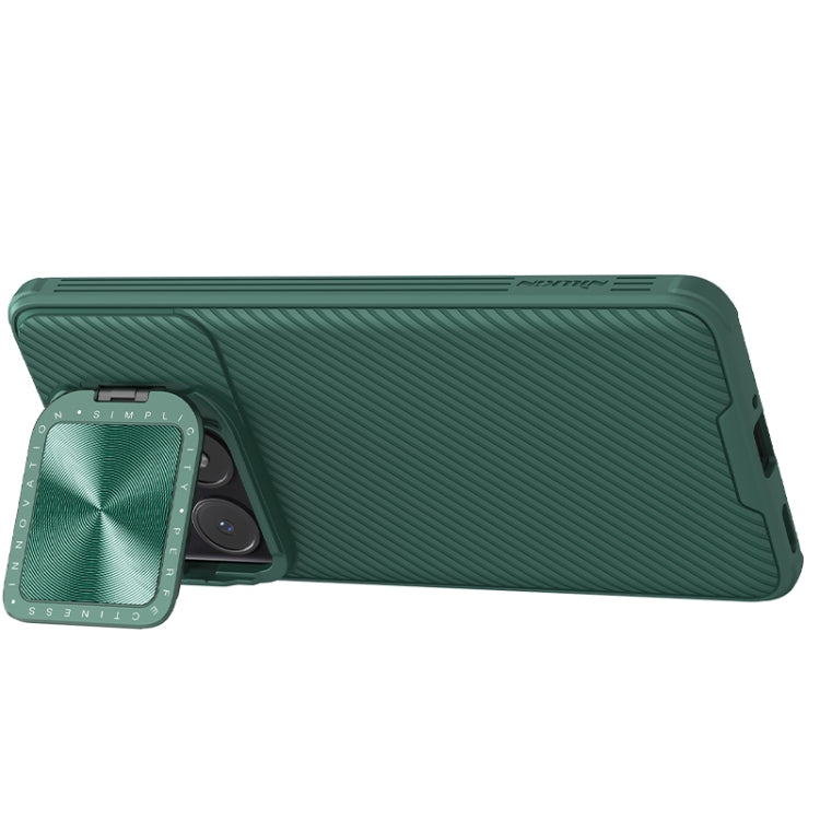 For Xiaomi Redmi K70/K70 Pro NILLKIN Black Mirror Prop CD Texture Mirror Phone Case(Green) - K70 Pro Cases by NILLKIN | Online Shopping UK | buy2fix