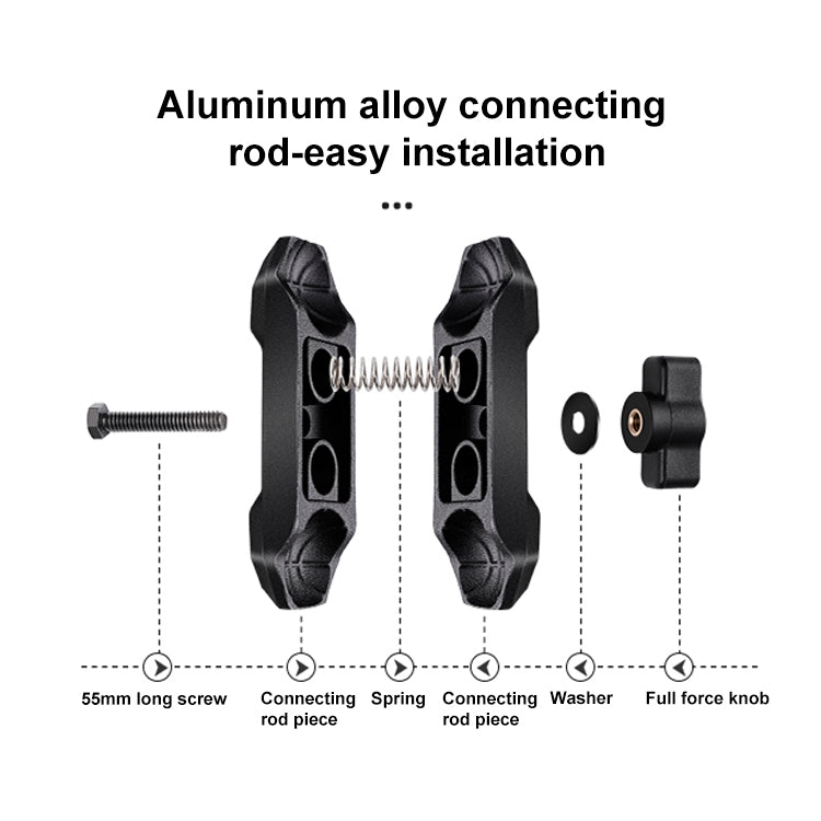 RUIGPRO Crab Clamp Action Camera Bracket 3-claw Ball Head Mount - Holder by RUIGPRO | Online Shopping UK | buy2fix