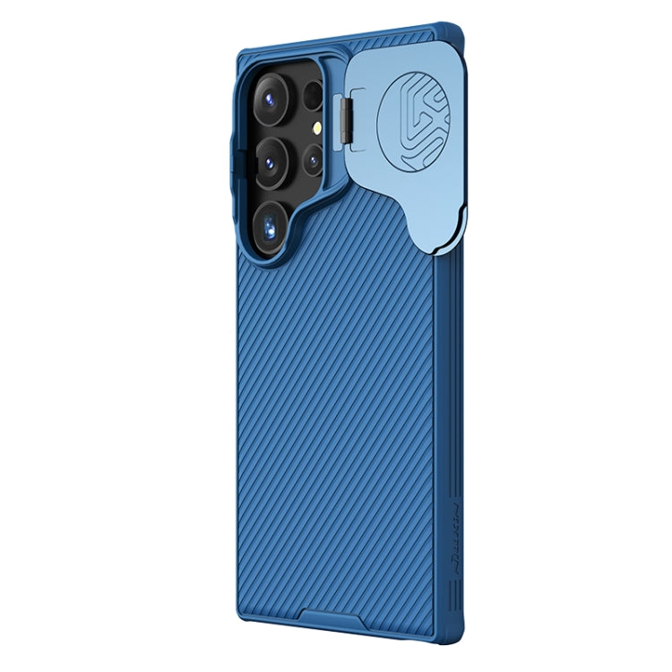 For Samsung Galaxy S24 Ultra 5G NILLKIN CamShield Prop PC Phone Case(Blue) - Galaxy S24 Ultra 5G Cases by NILLKIN | Online Shopping UK | buy2fix