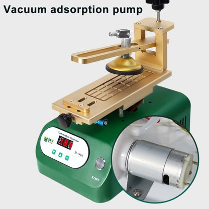 BEST B-918A 7 inch 220V Vacuum Pump LCD Screen Rotary Heating Platform Separator, EU Plug - Separation Equipment by BEST | Online Shopping UK | buy2fix