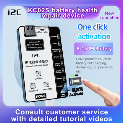 i2C KC02S Battery Health Recovery Device Activation Instrument For iPhone 11-15 Series - Test Tools by buy2fix | Online Shopping UK | buy2fix