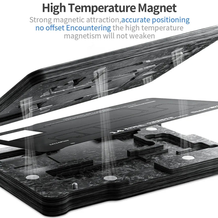 Qianli Magnetic Middle Layer BGA Reballing Platform For iPhone 14 Series - BGA Stencils by QIANLI | Online Shopping UK | buy2fix