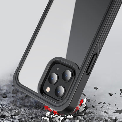 For iPhone 12 Pro Max RedPepper Shockproof Dust-proof Life Waterproof Phone Case(Transparent) - iPhone 12 Pro Max Cases by RedPepper | Online Shopping UK | buy2fix