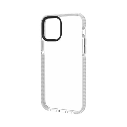 For iPhone 12 / 12 Pro Shockproof High Transparency TPU Protective Case(White) - Apple Accessories by buy2fix | Online Shopping UK | buy2fix