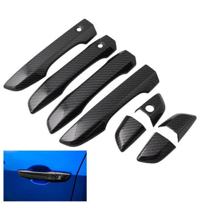 4 PCS Car Modified Carbon Door Handle Decoration for Honda Civic 2016-2020 - In Car by buy2fix | Online Shopping UK | buy2fix