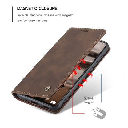 For Samsung Galaxy S20 FE CaseMe 013 Multifunctional Horizontal Flip Leather Case with Holder & Card Slot & Wallet(Coffee) - Galaxy S20 FE Cases by CaseMe | Online Shopping UK | buy2fix