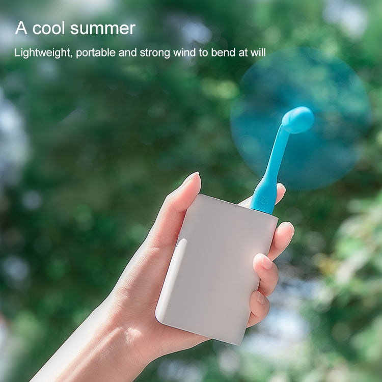 Original Xiaomi Mijia Portable Mini Mute USB Electric Fan (Blue) - Electric Fans by Xiaomi | Online Shopping UK | buy2fix