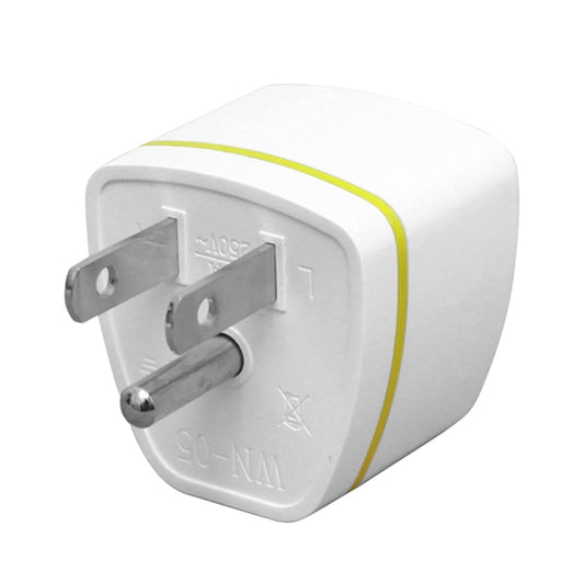 Pure Copper US Plug Mexico Adapter (White) - Consumer Electronics by buy2fix | Online Shopping UK | buy2fix