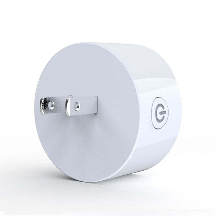 10A Round Shape WiFi Mini Plug APP Remote Control Timer Smart Socket, Support Alexa & Google Home, AC 100-240V, JP / US Plug - Consumer Electronics by buy2fix | Online Shopping UK | buy2fix