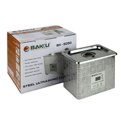 BAKU BK-3050 35W / 50W Adjustable 0.8L LCD Display Ultrasonic Cleaner, AC 220V - Home & Garden by BAKU | Online Shopping UK | buy2fix