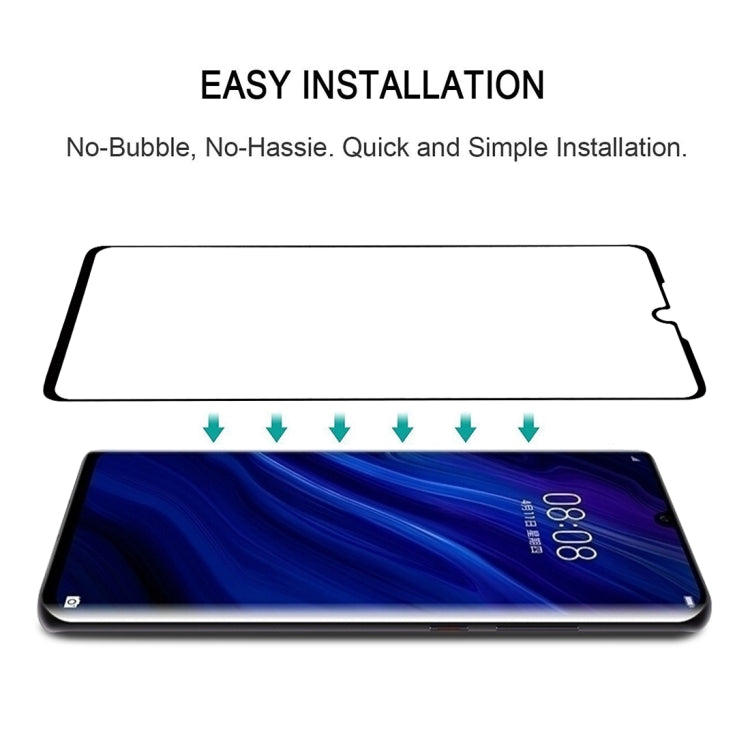 9H 3D Full Screen Tempered Glass Film for Huawei P30 - Mobile Accessories by buy2fix | Online Shopping UK | buy2fix