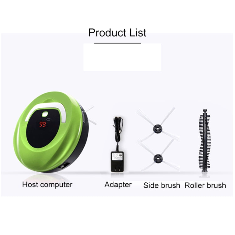 FD-RSW(C) Smart Household Sweeping Machine Cleaner Robot(Green) - Consumer Electronics by buy2fix | Online Shopping UK | buy2fix