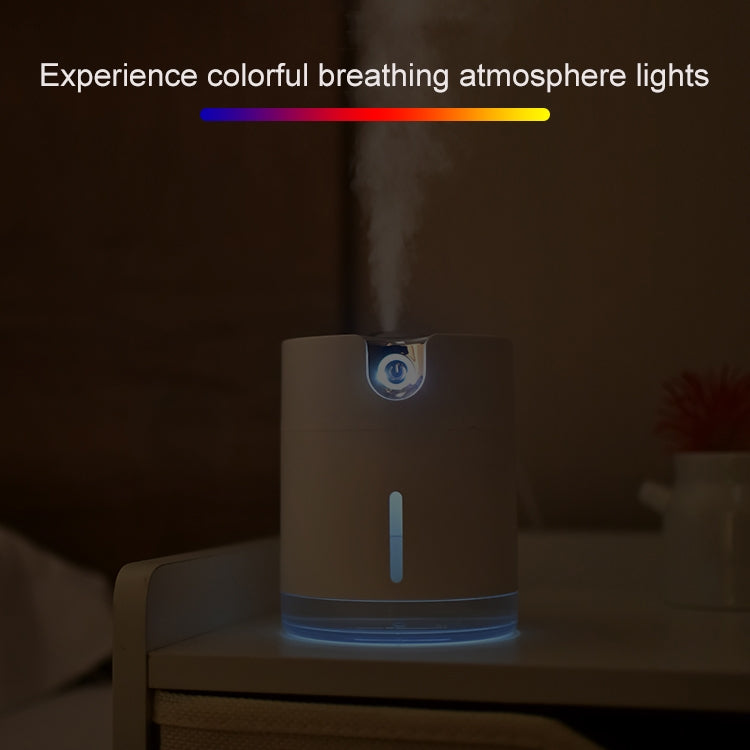WT-H16 USB Charging Water Pattern Atomizing Humidifier with Colorful Night Lights, Water Tank Capacity: 300mL (Blue) - Home & Garden by buy2fix | Online Shopping UK | buy2fix