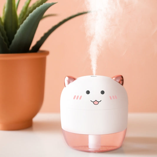 WT-H21 Angel Atomizing Humidifier with Colorful Night Lights, Water Tank Capacity: 200mL(White) - Home & Garden by buy2fix | Online Shopping UK | buy2fix