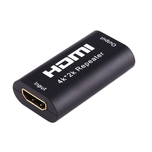 Mini 2160P Full HD HDMI 1.4b Amplifier Repeater, Support 4K x 2K, 3D(Black) - Amplifier by buy2fix | Online Shopping UK | buy2fix
