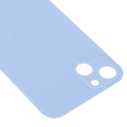 Easy Replacement Big Camera Hole Glass Back Battery Cover for iPhone 14(Blue) - Repair & Spare Parts by buy2fix | Online Shopping UK | buy2fix