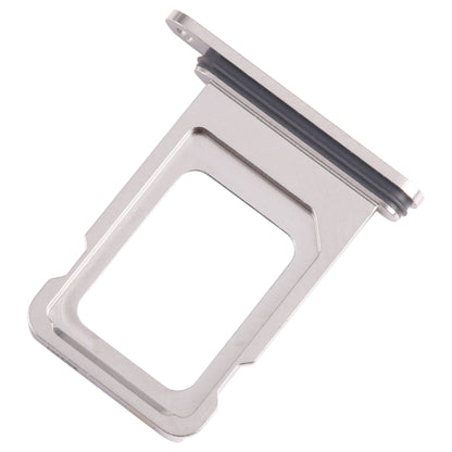 For iPhone 15 Pro SIM + SIM Card Tray (White) -  by buy2fix | Online Shopping UK | buy2fix