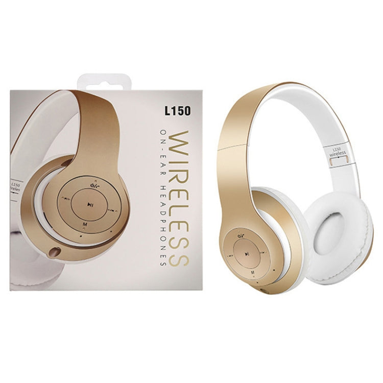 L150 Wireless Bluetooth V5.0 Headset (Rose Gold) - Headset & Headphone by buy2fix | Online Shopping UK | buy2fix