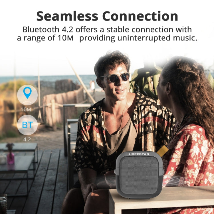 HOPESTAR T5mini Bluetooth 4.2 Portable Mini Wireless Bluetooth Speaker (Red) - Mini Speaker by HOPESTAR | Online Shopping UK | buy2fix