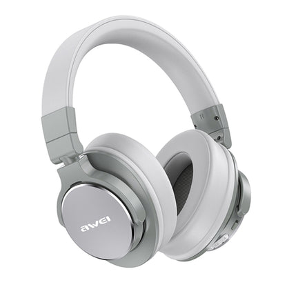 awei A710BL Foldable ANC Noise Cancelling Bluetooth Wireless Headset (Grey) - Headset & Headphone by awei | Online Shopping UK | buy2fix