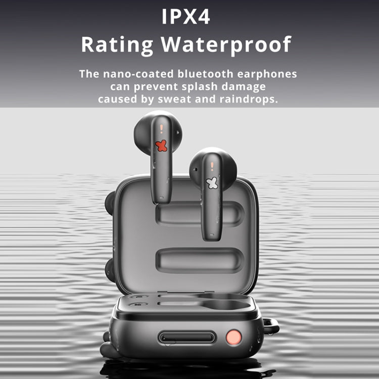 D MOOSTER D03 Suitcase Shape IPX4 TWS Wireless Bluetooth 5.0 Earphone (Transparent) - TWS Earphone by D MOOSTER | Online Shopping UK | buy2fix