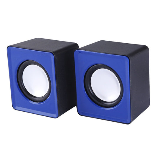 USB Mini Mobile Phone Computer Wired Speaker, Does Not Support Tuning(Blue) -  by buy2fix | Online Shopping UK | buy2fix