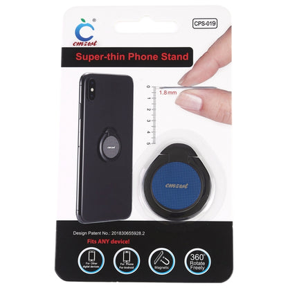 CPS-019 Universal Super-thin Phone Stand Ring Holder with Magnetic Function (Blue) - Ring Holder by buy2fix | Online Shopping UK | buy2fix