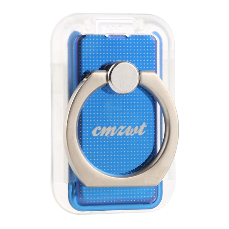 CPS-013 360 Degrees Rotate Freely Removable Magnetic Ring Stand Phone Holder, Support Wireless Charging(Blue) - Ring Holder by buy2fix | Online Shopping UK | buy2fix