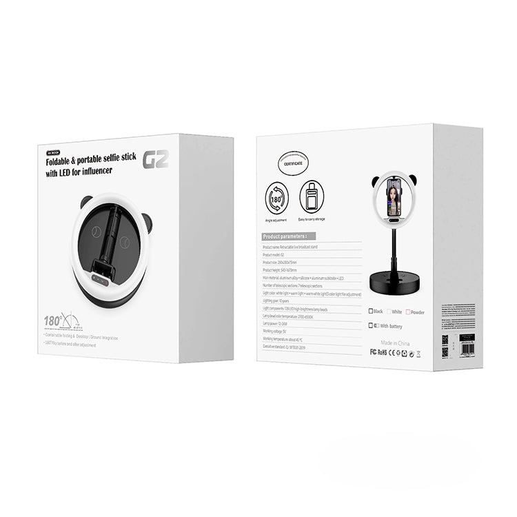 WK WT-P11 Portable Filling Light Live Holder (Black) - Consumer Electronics by WK | Online Shopping UK | buy2fix