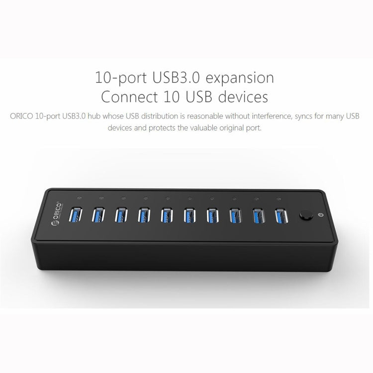 ORICO P10-U3-V1 10 USB 3.0 Ports HUB - Computer & Networking by ORICO | Online Shopping UK | buy2fix