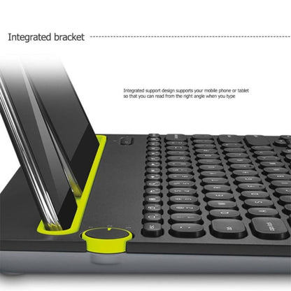 Logitech K480 Multi-device Bluetooth 3.0 Wireless Bluetooth Keyboard with Stand (Black) - Computer & Networking by Logitech | Online Shopping UK | buy2fix