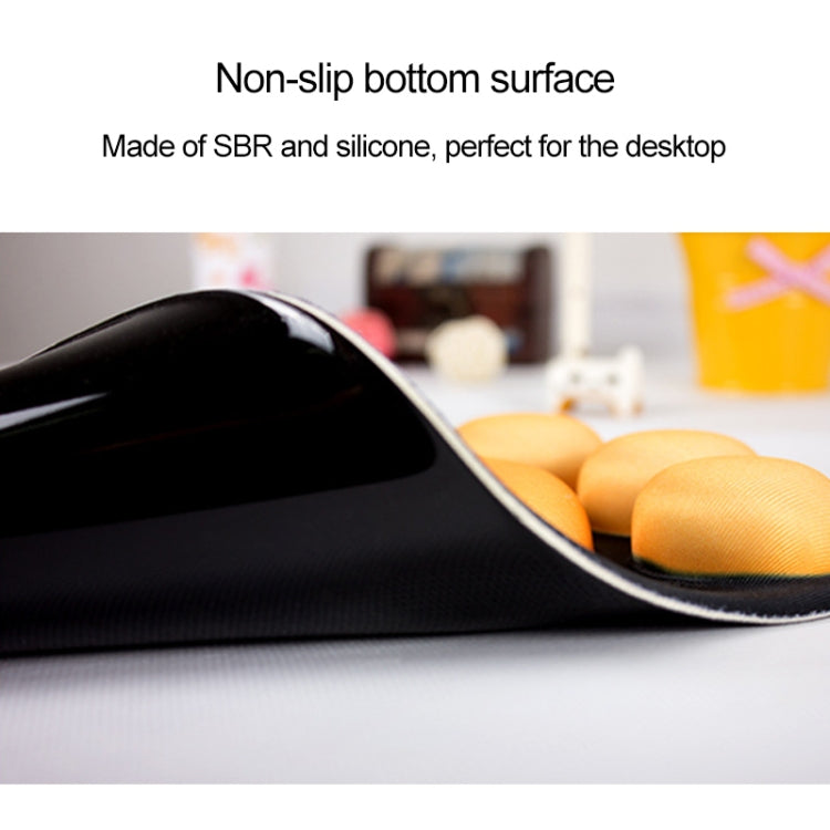 MONTIAN Cat Claw Shape Slow Soft Bracer Non-slip Silicone Mouse Pad (Grey) - Mouse Pads by buy2fix | Online Shopping UK | buy2fix